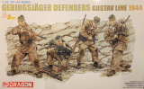 Gebirgsjäger Defenders - Gustav Line 1944 - Rarität - 1:35