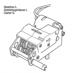 Gearbox L for Tamiya Panther Series (56022 and 56024) 1:16