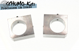 Idler System Mount, solid Aluminum, for Tamiya King Tiger