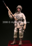 WW2 US Paratrooper 82nd Airborne "All American" 1:16