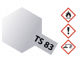 Tamiya TS83 Metallic Silver - Gloss - 100ml