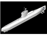 Deutsches U-Boot Typ XXIII - 1:144