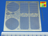 Fotogeätzte Lüftergitter für Trumpeter Königstiger 1:16 (ABER)