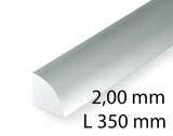Quarter round - 2,00 x 350 mm (3 Pcs.)