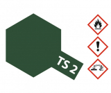 Tamiya TS2 Dark Green - Flat - 100ml