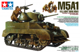 U.S. M5A1 Light Tank Stuart "Pursuit Operation" - Set mit 4 Figuren - 1:35
