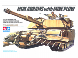 US M1A1 Abrams with Mine Plow - 1/35
