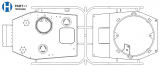 H Parts (H1 - H2) for Tamiya KV-2 (56030) 1:16