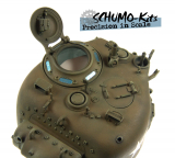 105mm Howitzer Super Detail Turret for Tamiya M4A3E8 Sherman - 1/16