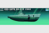 USS Gato - SS-212 - Gato Class Submarine - 1944 - 1/144