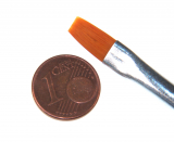 Synthetik-Pinsel, flach, Größe 8