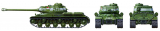 JS-2 Model 1944 - ChKZ - Russian Heavy Tank - 1/48