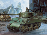 M4A2 Sherman - Russische Armee - 1:35