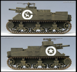 US Howitzer Motor Carriage M7 Priest - 1:35