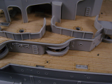 Wooden Deck for 1/200 USS Arizona BB-39 1941 - Trumpeter 03701- 1/200
