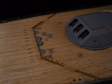 Holzdeck für 1:350 IJN Yamato inkl. Fotoätzteilen - Tamiya 78025 - 1:350