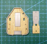 Holzdeck für 1:350 DKM Zerstörer Z-25 1944 - Trumpeter 05321
