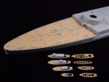 Wooden Deck for 1/350 RN Roma - Trumpeter 05318