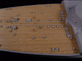 Wooden Deck for 1/350 RN Roma - Trumpeter 05318