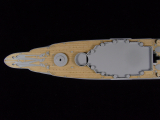 Holzdeck für 1:350 USS Arizona BB-39 - Hobby Boss 86501