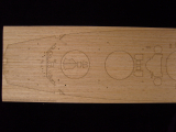Wooden Deck for 1/350 IJN Musashi - Tamiya 78016