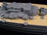 Wooden Deck for 1/350 IJN Musashi - Tamiya 78016