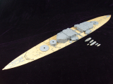 Holzdeck für 1:350 HMS Prince of Wales - Tamiya 78011