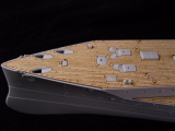 Holzdeck für 1:350 HMS Dreadnought 1907 - Trumpeter 05328 - 1:350