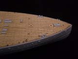 Holzdeck für 1:350 HMS Dreadnought 1907 - Trumpeter 05328 - 1:350