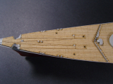 Wooden Deck for 1/350 DKM Prinz Eugen - Trumpeter 05313 - 1/350