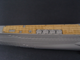 Wooden Deck for 1/144 DKM U-Boat Type VII C/41 - Revell 05100 - 1/144