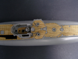 Wooden Deck for 1/144 DKM U-Boat Type VII C/41 - Revell 05100 - 1/144