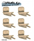 Shock absorber external oil reservoir - M4A3E8 and M51 Super Sherman - 1/16