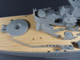 Holzdeck für 1:350 USS Missouri BB-63 1991 - Tamiya 78029