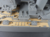 Holzdeck für 1:350 USS Missouri BB-63 1991 - Tamiya 78029