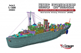 Flower Class Corvette K08 - HMS Spiraea - 1:350