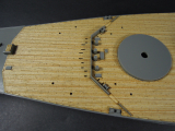Wooden Deck for 1/350 IJN Musashi - Tamiya 78031 - 1/350
