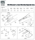 Upgrade Set USS Missouri & Iowa Class - 1/200