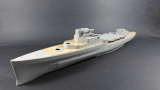 Holzdeck für 1:350 HMS Belfast - Trumpeter 05334