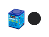 Revell Aqua Color 06 Tar Black RAL 9021 - Flat - 18ml