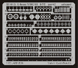 Fotoätzteile für 1:72 DKM U-Boot Typ VII C/41 - Revell 05045 - 1:72