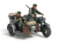 Deutsches Motorrad mit Beiwagen - 1:48