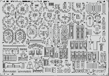 Photo-Etched Parts for 1/350 USS Indianapolis CA-35 - Academy 14107 - 1/350
