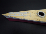 Holzdeck für 1:350 HMS Hood - Trumpeter 05302