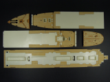 Wooden Deck for 1/350 RMS Titanic - Minicraft 11318 / 11320