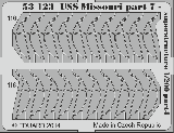 Photo-Etched Parts - Superstructure for 1/200 USS Missouri - Trumpeter 03705 - 1/200