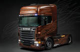 Scania R730 ''Black Amber" - 1/24