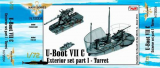 U-Boot Typ VII C - Exterior Set I - Turm für Revell 05015 - 1:72
