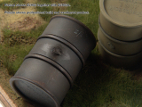 Fuel barrel "Deutsche Wehrmacht" 200 l, blank, New Version
