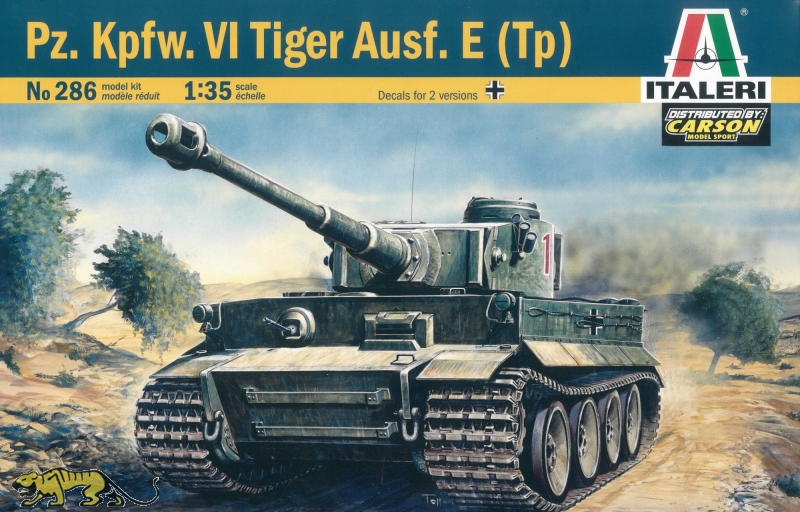 Italeri Pz Kpfw Vi Tiger Ausf E Tp 1 35 It286 Axels Modellbau Shop